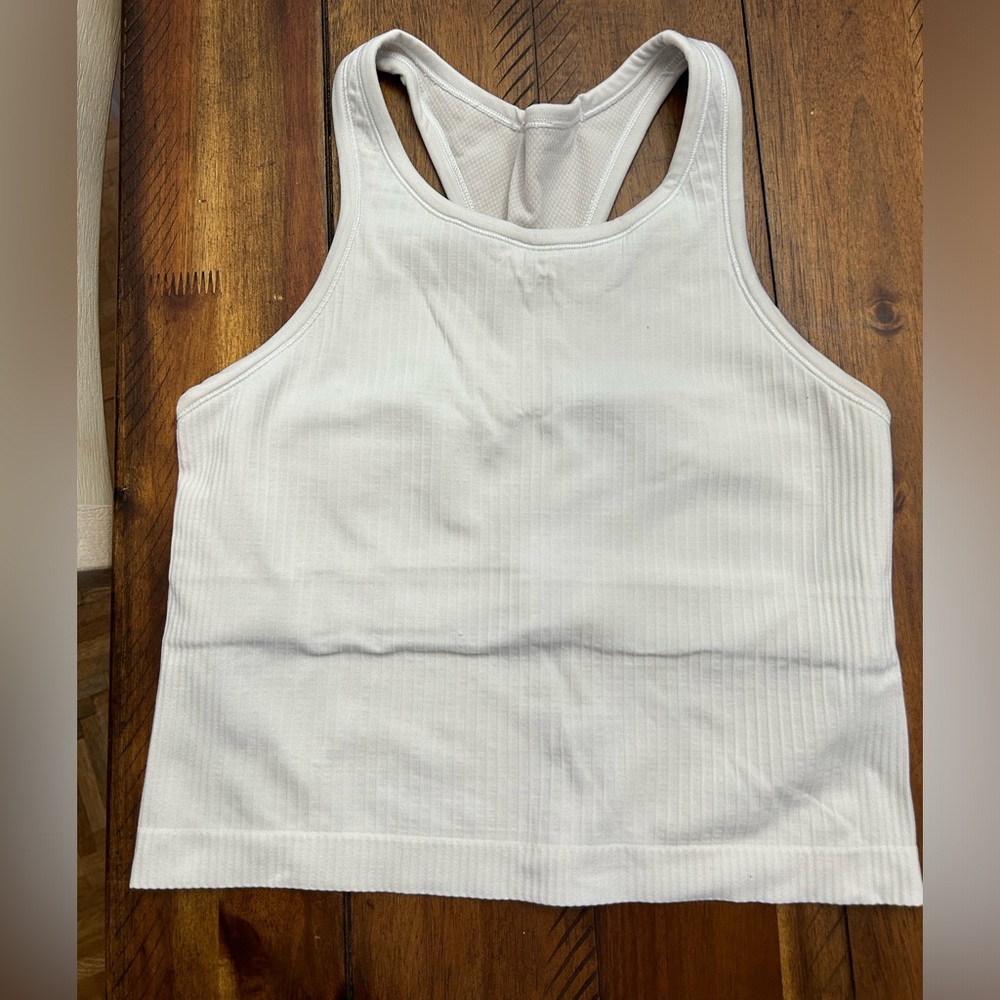 Lululemon Ebb to Street Cropped Racerback Tank